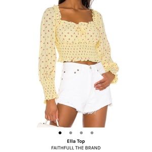 NWOT ella top faithful the brand